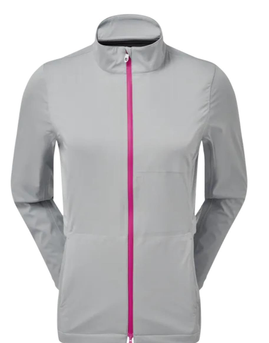 FootJoy Hydroknit dames jack, grijs/roze