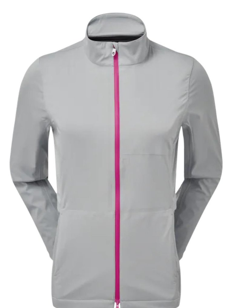 FootJoy Hydroknit dames jack, grijs/roze