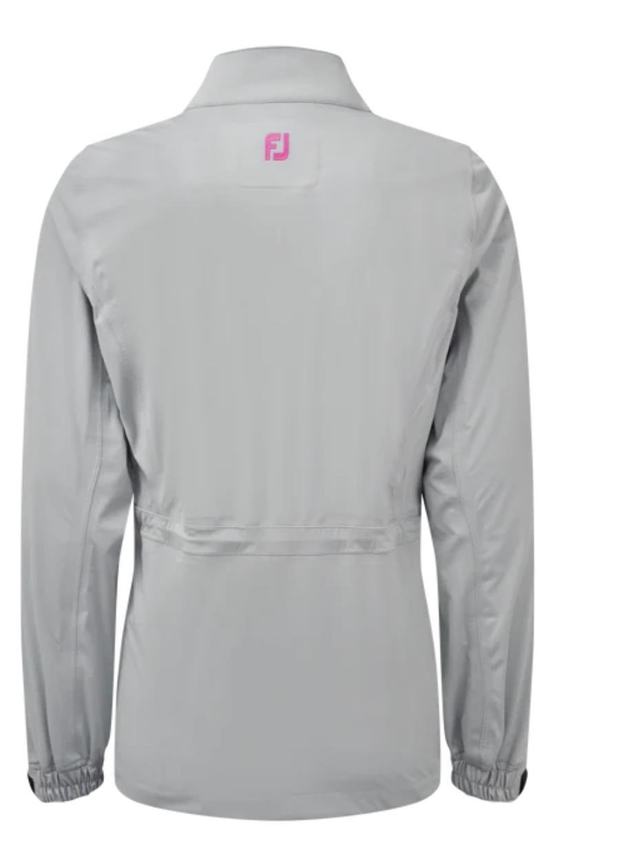 FootJoy Hydroknit dames jack, grijs/roze