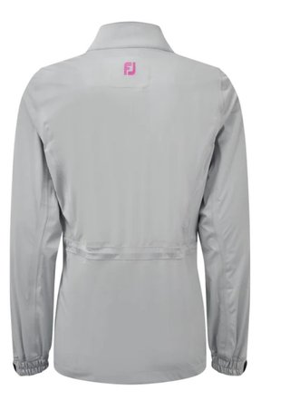 FootJoy Hydroknit dames jack, grijs/roze