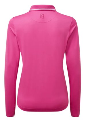FootJoy Thermal Long Sleeved dames polo, roze