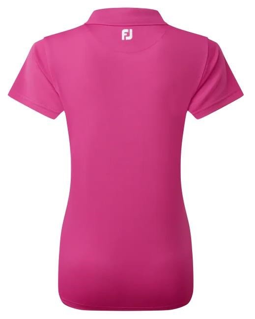 FootJoy Stretch Pique Solid dames polo, heather pink