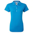 FootJoy Stretch Pique Solid dames polo, cobalt
