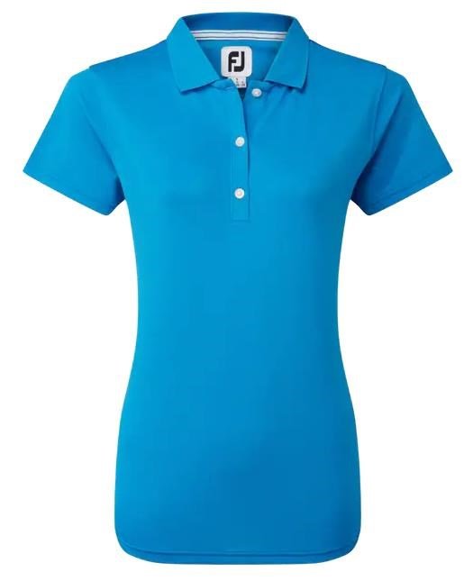 FootJoy Stretch Pique Solid dames polo, cobalt