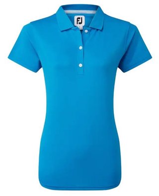 FootJoy Stretch Pique Solid dames polo, cobalt