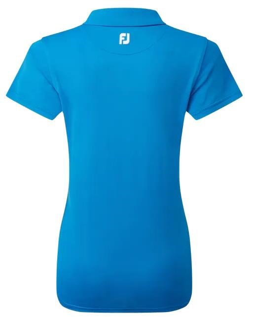FootJoy Stretch Pique Solid dames polo, cobalt