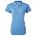 FootJoy Stretch Pique Solid dames polo, lichtblauw