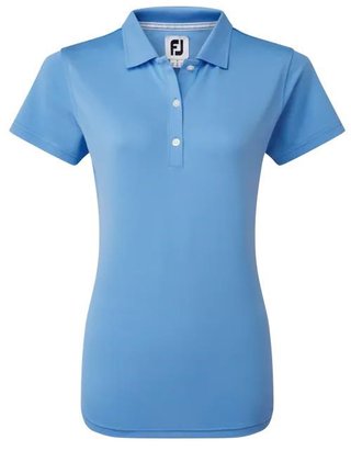 FootJoy Stretch Pique Solid dames polo, lichtblauw