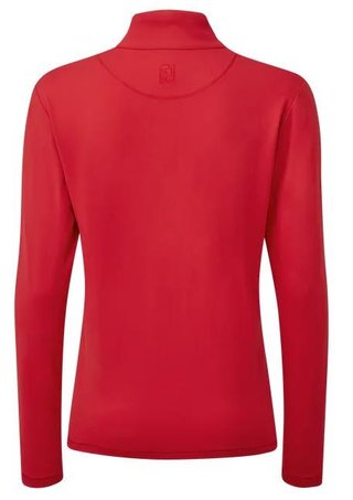 FootJoy Full-Zip Midlayer dames sweatshirt, rood
