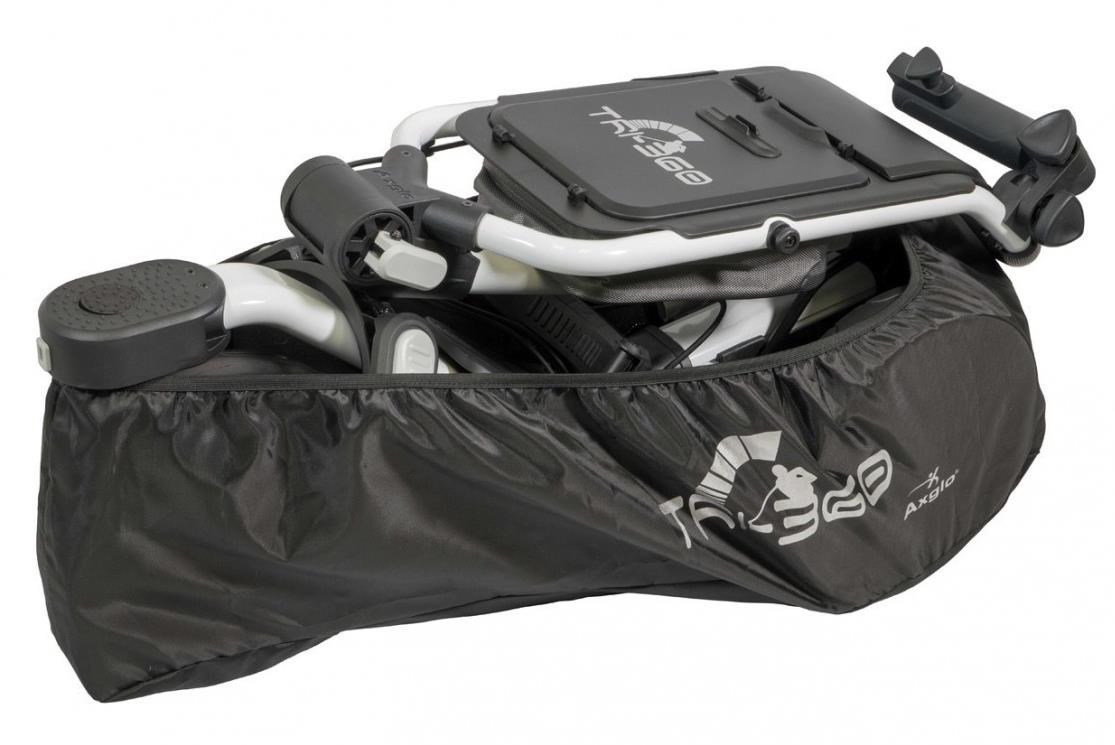 Axglo Tri-360 V2 Wheel Cover, zwart