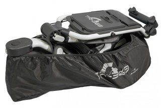 Axglo Tri-360 V2 Wheel Cover, zwart