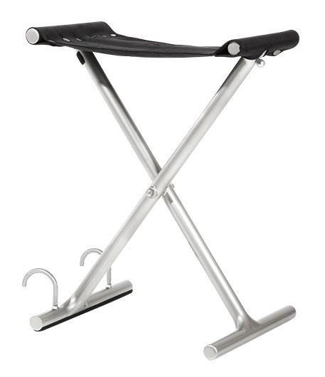 JuCad Golfer Seat made of Carbon, zilver