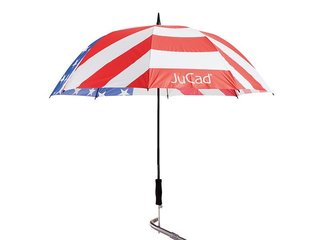 JuCad JuCad telescopische golfparaplu 68" met pin, stars & stripes