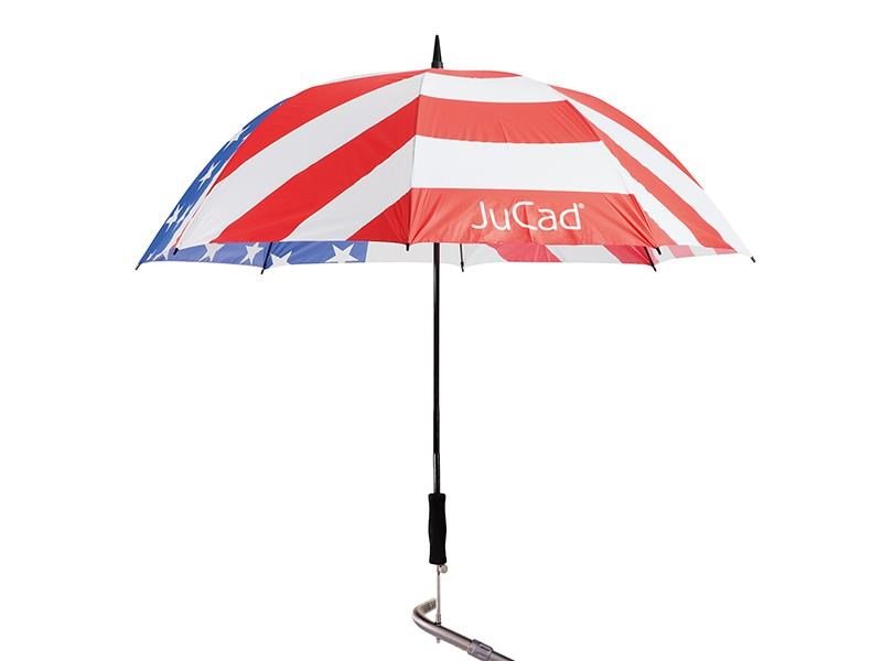 JuCad JuCad telescopische golfparaplu 68" met pin, stars & stripes
