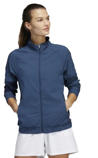 Adidas Essentials Full Zip dames jack, crew navy