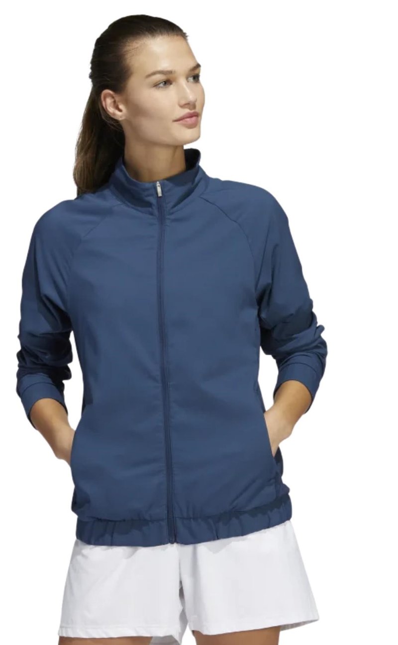 Adidas Essentials Full Zip dames jack, crew navy