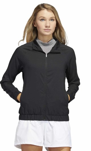 Adidas Essentials Full Zip dames jack, zwart