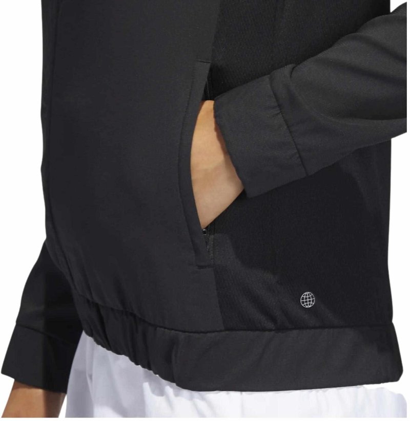 Adidas Essentials Full Zip dames jack, zwart