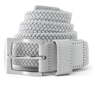 FootJoy Braided heren riem, grijs