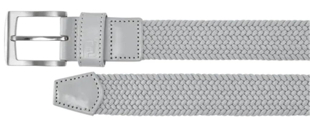 FootJoy Braided heren riem, grijs