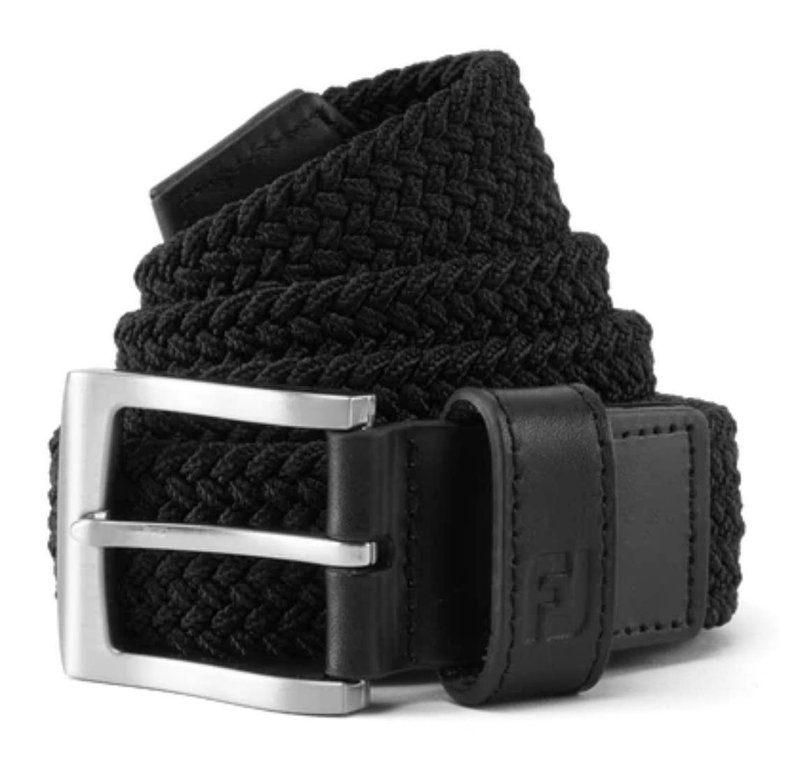 FootJoy Braided heren riem, zwart