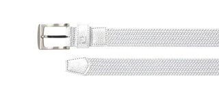 FootJoy Women's Braided damesriem, wit