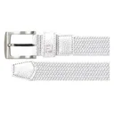 FootJoy Women's Braided damesriem, wit