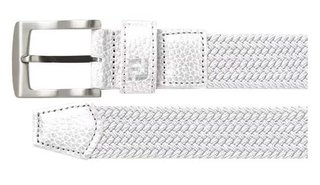 FootJoy Women's Braided damesriem, wit