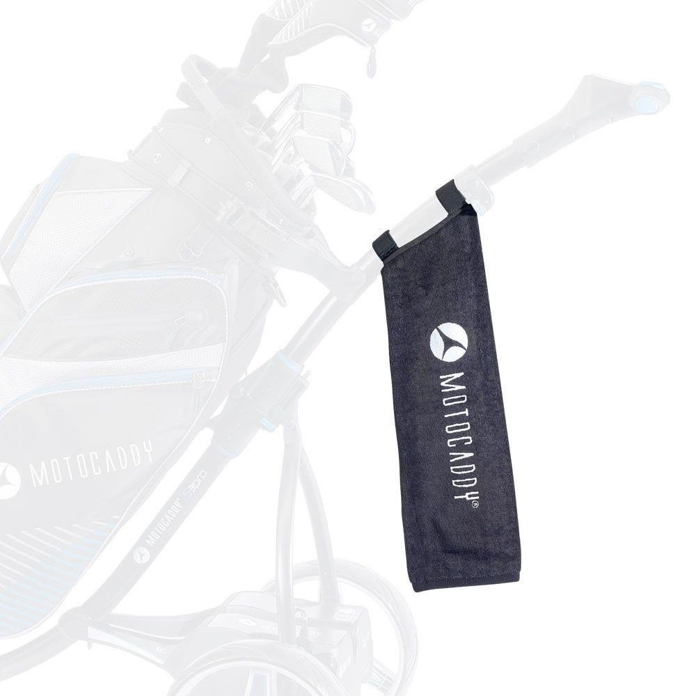 Motocaddy Deluxe Trolley handdoek, zwart
