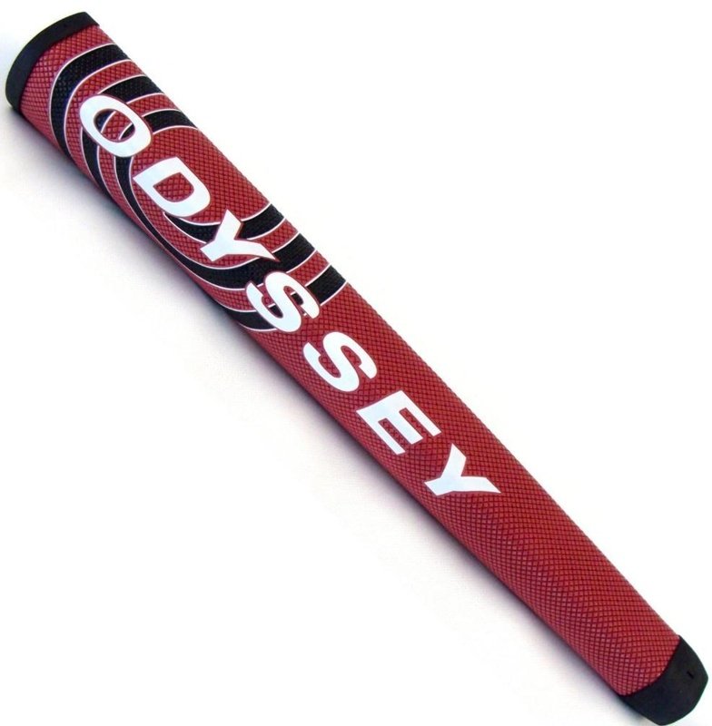 Odyssey Jumbo putter grip, rood