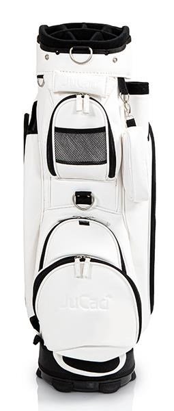 JuCad Style cart bag, wit/zwart