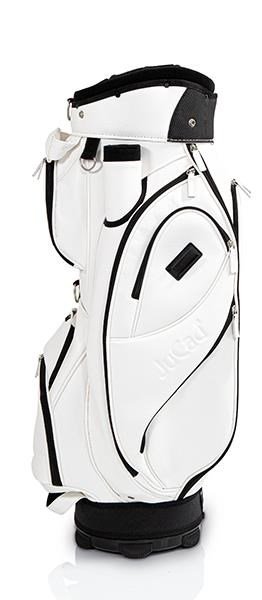 JuCad Style cart bag, wit/zwart