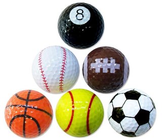 PGA Tour Sports golfballen, mix van kleuren