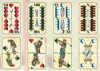 Ostatní Golfové hrací karty pro mariáš, limitovaná edice Retro