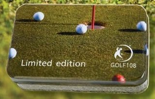 Ostatní Golfové hrací karty pro canastu, limitovaná edice Retro golfaccessoire