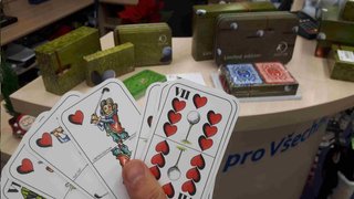 Golfové hrací karty pro canastu, limitovaná edice Klasik accessoire