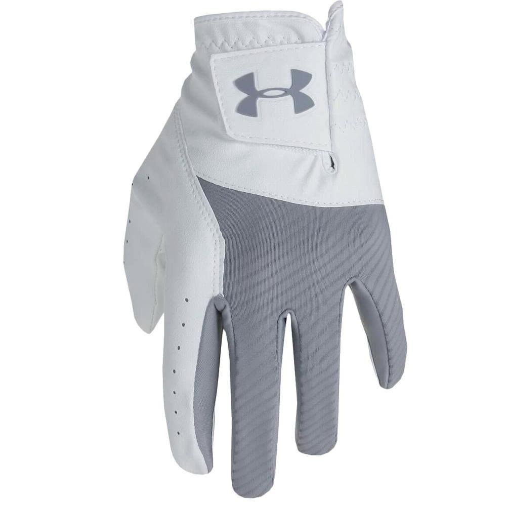 Under Armour Medal heren golfhandschoen, wit/grijs