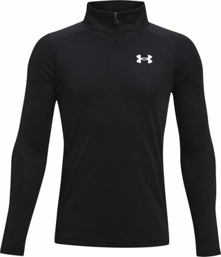 Under Armour Tech 2.0 1/2 Zip junior sportshirt, zwart