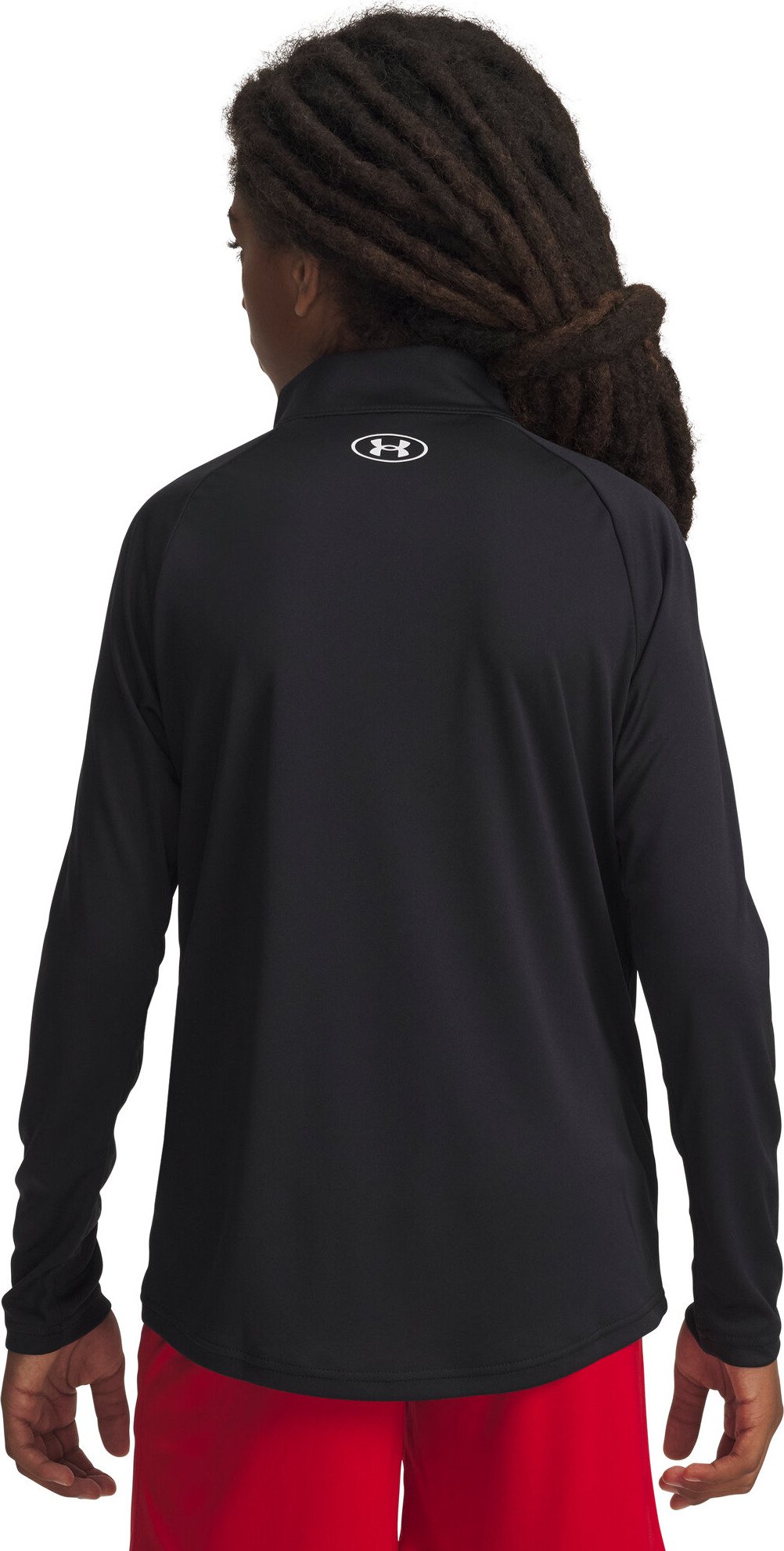Under Armour Tech 2.0 1/2 Zip junior sportshirt, zwart