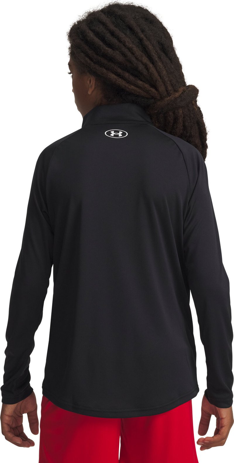 Under Armour Tech 2.0 1/2 Zip junior sportshirt, zwart