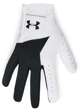 Under Armour Medal heren golfhandschoen, wit/zwart