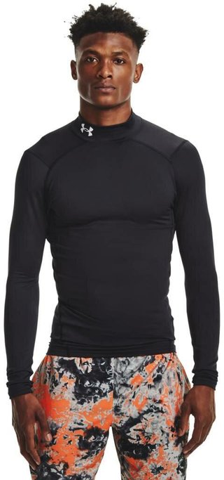 Under Armour ColdGear® Compression Mock heren top, zwart