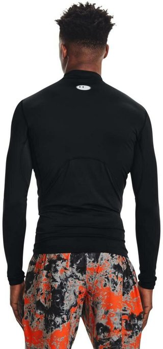Under Armour ColdGear® Compression Mock heren top, zwart