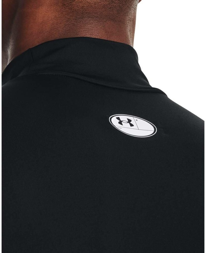 Under Armour ColdGear® Compression Mock heren top, zwart