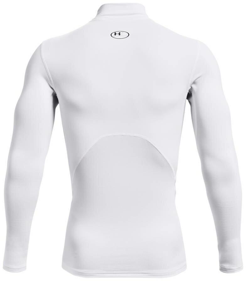 Under Armour ColdGear® Compression Mock heren thermoshirt, wit