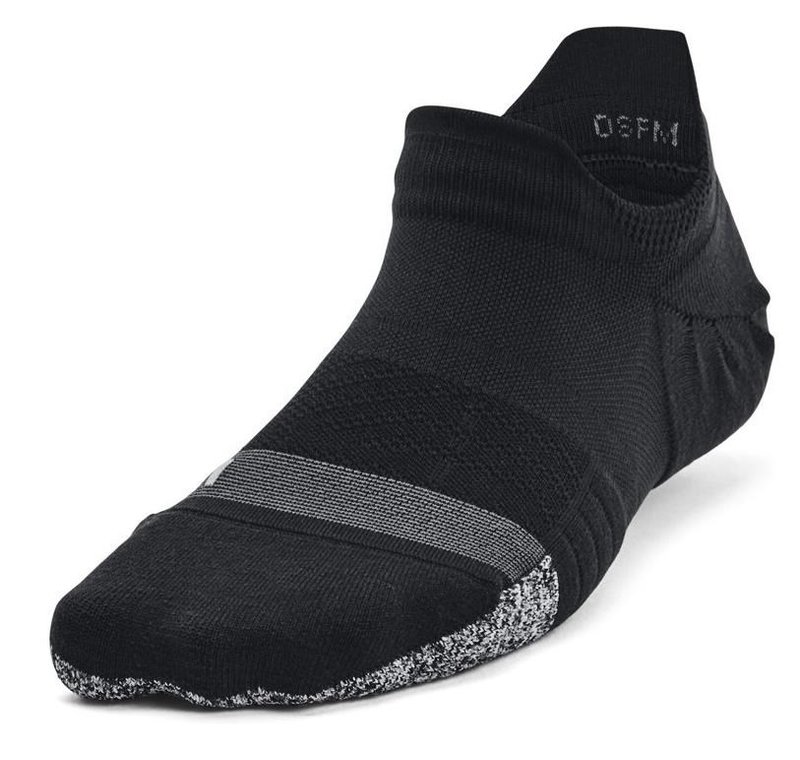 Under Armour Breathe 2 No Show Tab dames sokken (2 paar), zwart