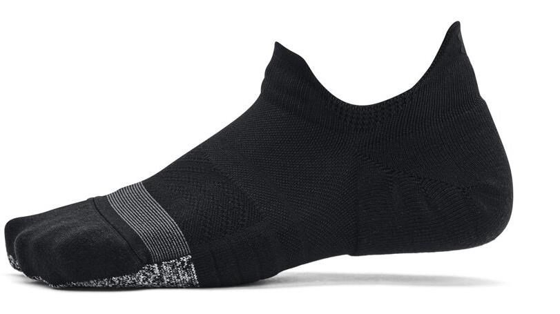 Under Armour Breathe 2 No Show Tab dames sokken (2 paar), zwart