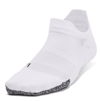 Under Armour Breathe 2 No Show Tab dames sokken (2 paar), wit, EU 36-44,5