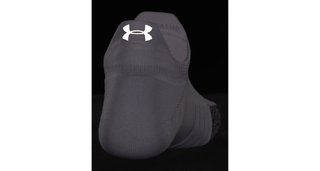 Under Armour Breathe 2 No Show Tab dames sokken (2 paar), wit, EU 36-44,5