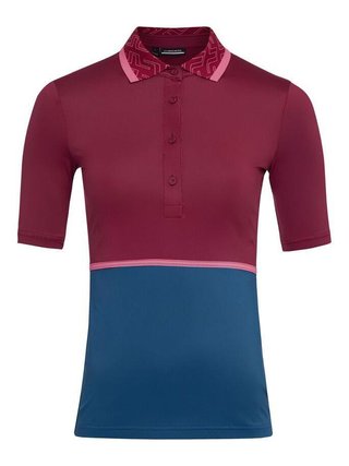 J.Lindeberg Odella dames polo, anemone